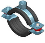  Rubberised Split Clamp (Caoutchoutés Split Clamp)
