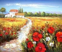  Oil Painting, Landscape (Живопись маслом, Пейзаж)
