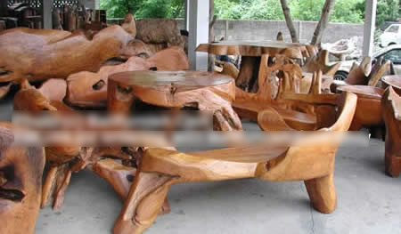  Teak Root Furniture (Mobilier en teck Root)