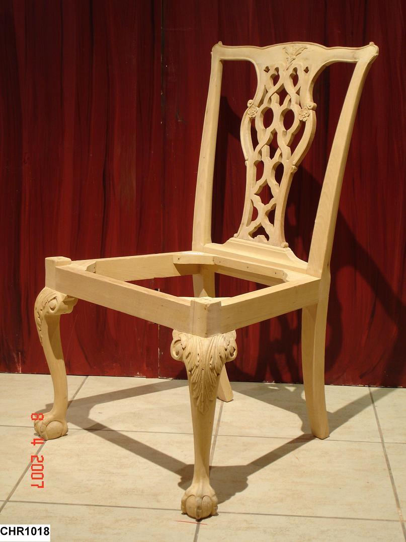  Wood Chair (Unfinished)
