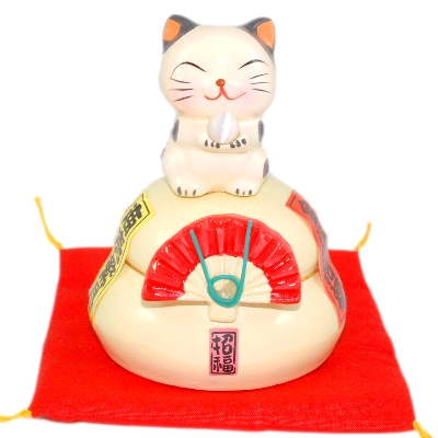  Feng Shui Rice Cake Lucky Cat (Фэн-шуй рисовые лепешки Lucky Cat)