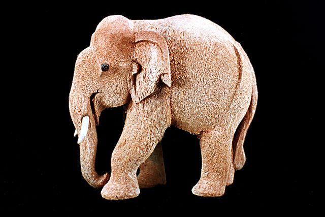  Coconut Husk Sculpture