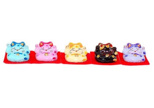  Mini Fat Fortune Cat W/ Bow (Мини Fat Cat Fortune Вт / Bow)