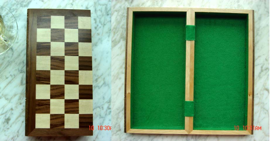  Wooden Chess Box