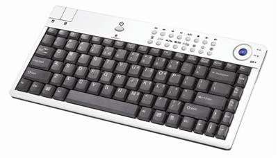  2. 4ghz Mce Rechargeable Keyboard With Trackball (2. 4GHz МКО аккумуляторная клавиатуры с трекбола)