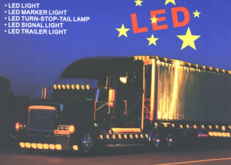  LED Safety Light For Truck / Bus / VAN / Trailer (LED Light sécurité pour Truck / Bus / Van / Trailer)