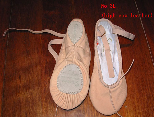 Soft Cow Leder Ballet Shoes (Soft Cow Leder Ballet Shoes)