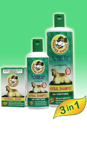  Doggies` Choice Herbal 3-In-1 Soap & Shampoo (Doggies `Choice Herbal 3-in-1 Seifen & Shampoo)
