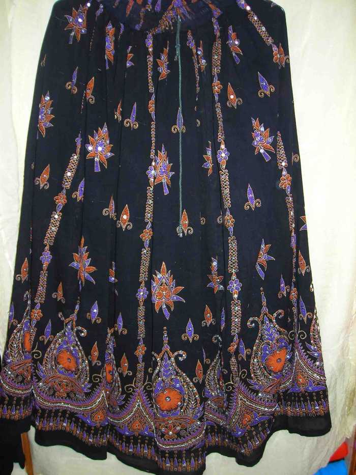  Gold Print Skirt (Gold Jupe imprimée)