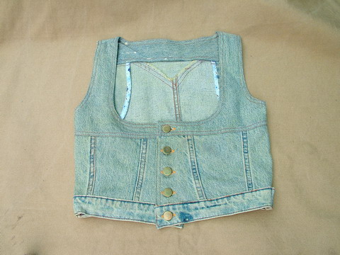  Denim Waistcoat (Джинсовый жилет)