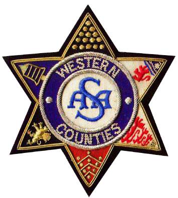 Hand embroidered wired bullion badges - Tolley Badges Ltd for all