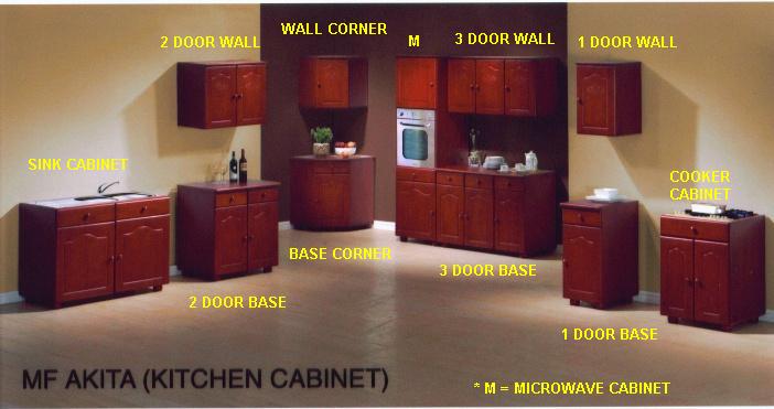  Mf Akita Kitchen Cabinet (Mf Акита кухонный шкаф)