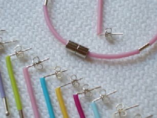  Custom Fashion Jewelry-Rubber Colorful Jewelry (Custom Jewelry Fashion-Rubber Bijoux Colorful)