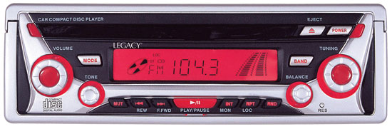  AM / FM-Mpx CD Player W/ Detachable Face