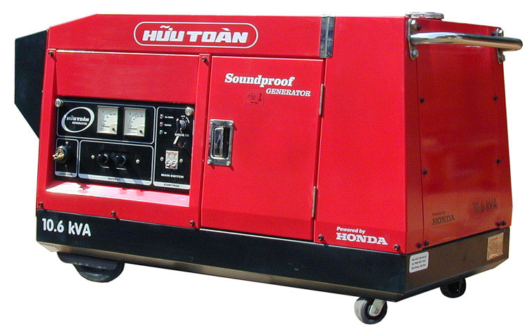  Gasoline Generator 8. 8kva Soundproof Type (Essence Generator 8. 8kVA insonorisées Type)