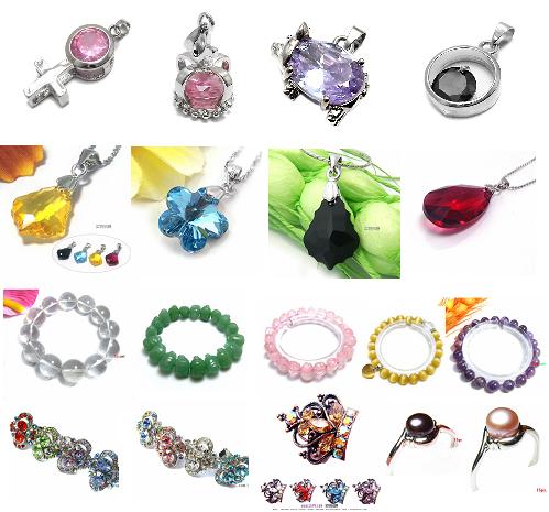 Gemstone Jewelry, Semi Precious Stone Jewelry, Crystal Jewelry