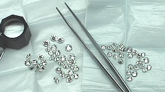  Polished Diamonds (Geschliffenen Diamanten)