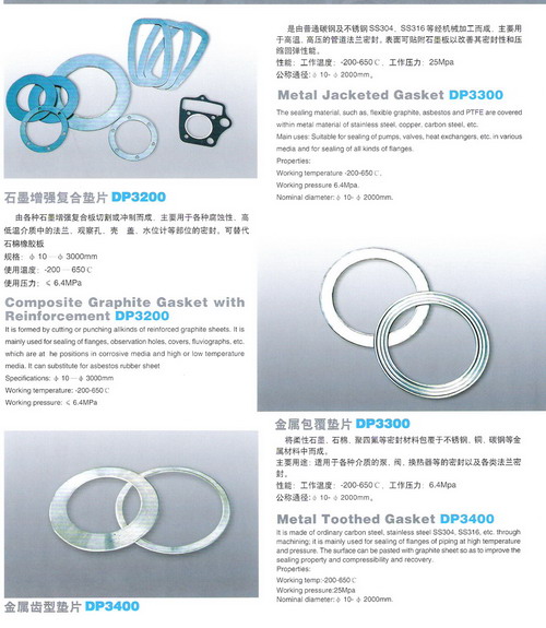  Composite Graphite Gasket With Reinforcement (Joint d`étanchéité composite de graphite avec renfort)