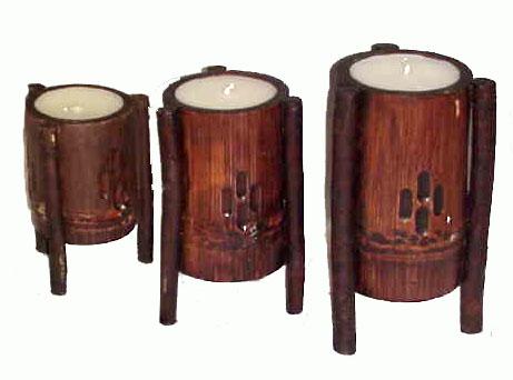  Bamboo Candle