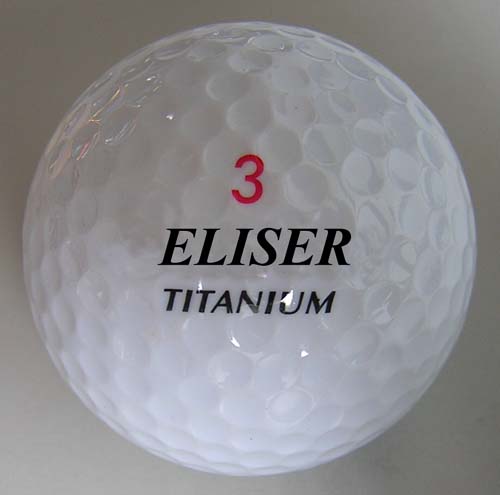 2 Piece Titanium Golf Ball ( 2 Piece Titanium Golf Ball)