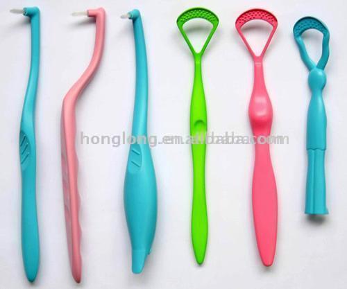  Tongue Cleaners and Dental Brushes (Zungenreiniger und Dental-Pinsel)