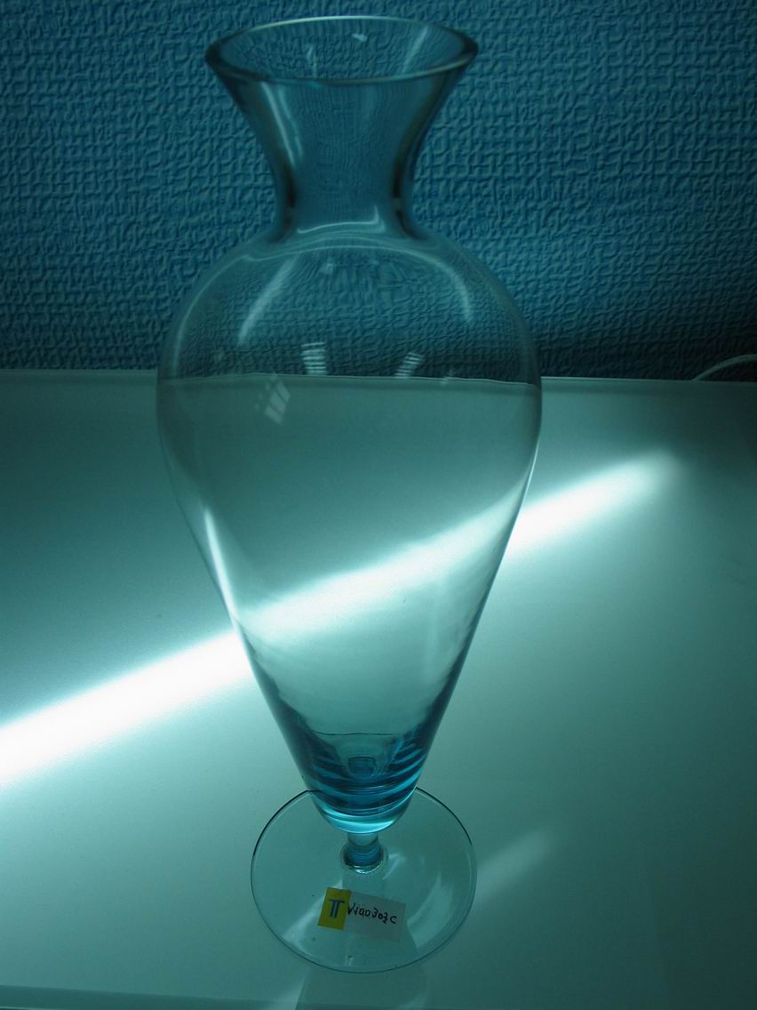 Glass Vase In Colors (Glass Vase In Colors)
