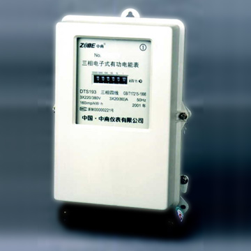  D-S193 Series Three-phase Electronic Watt-hour Energy Meter (D-S193-Serie Drei-Phasen-Electronic Watt-Stunden Energie Meter)