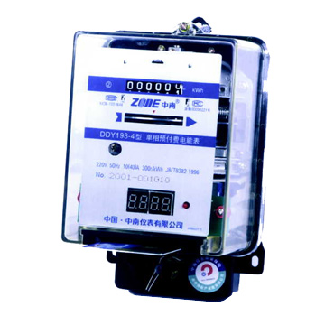  Single-phase、Three-phase Prepaid Watt-hour Energy Meter (Однофазные, трехфазные Оплаченный ватт-часов счетчик электроэнергии)