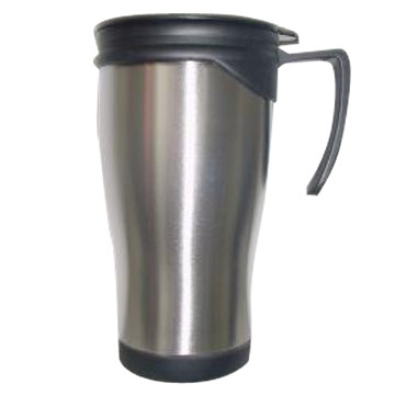  450ml Stainless Steel Travel Mug (450ml Stainless Steel Mug Voyage)