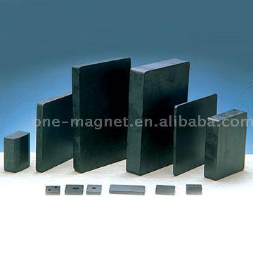  Block Ferrite Magnets (Block Ferrit-Magnete)