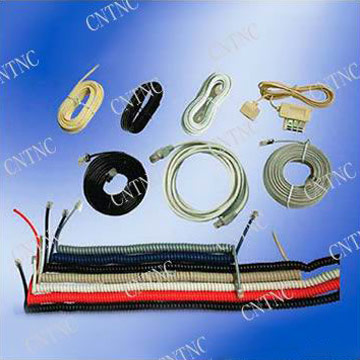  Telephone Cable and Accessories (Телефонный кабель и аксессуары)