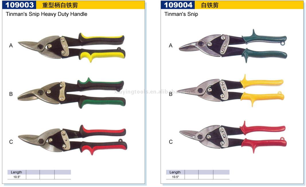  3pcs Tinman`s Snips ( 3pcs Tinman`s Snips)