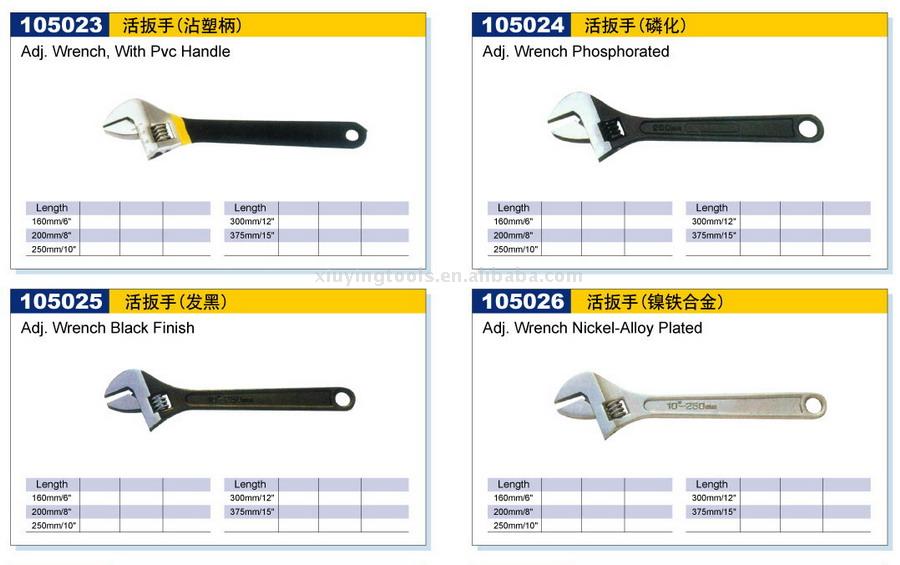  Adjustable Wrench ( Adjustable Wrench)
