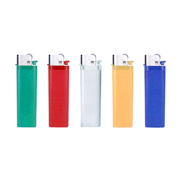  Solid Color Lighters w/Colored Heads (Solid Color Feuerzeuge w / Colored Heads)