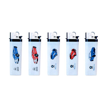  Printed Solid Color Lighters