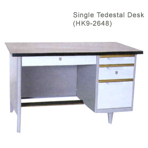 Office Furniture : Single Tedestal Desk (Meubles de bureau: Single Tedestal Desk)