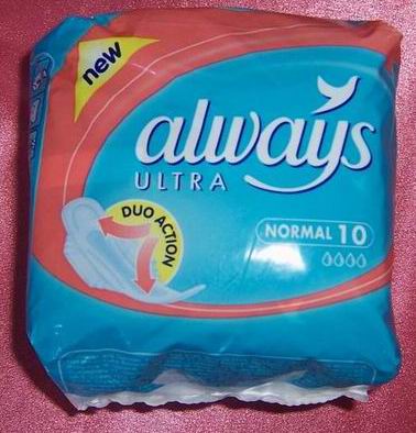 Always Sanitary Napkin (Всегда санитарные салфетки)