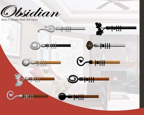 Iron Curtain Rod & Finials (Железный занавес Rod & Finials)