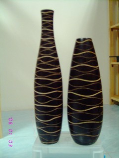 Mango Wooden Vases (Манго деревянные вазы)