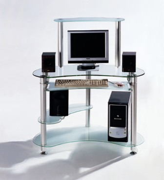 Glass Computer Desk