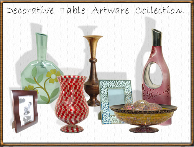 Collection Of Decorative Table Artware (Коллекция декоративно таблице Artware)