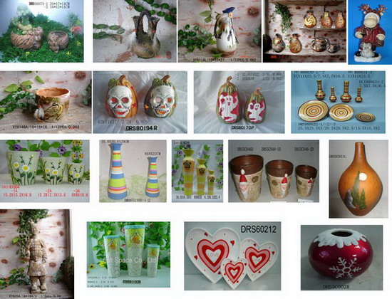 Ceramic Flowerpot, Plate, Pot, Candle Holder, Vase, Mug (Pots de fleurs en céramique, assiette, pot, Candle Holder, Vase, Mug)