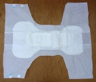 Adult Diaper With Wetness Indicator (Adult Diaper Avec indicateur d`humidité)