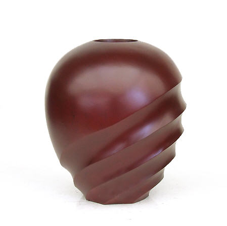 Mango Wood Vase (Vase en bois de mangue)