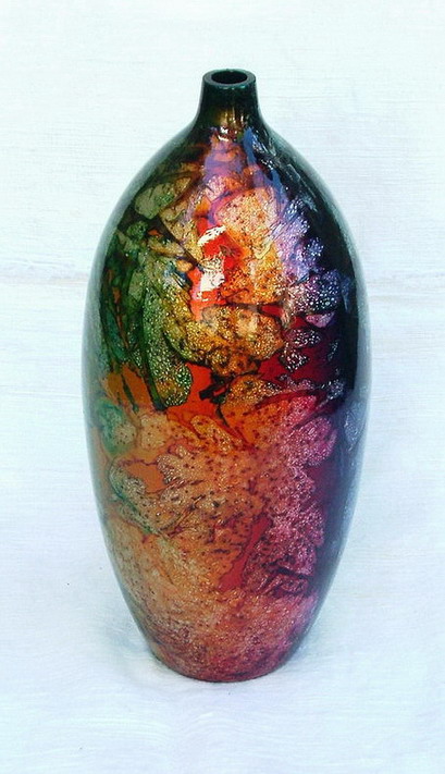 Mango Wood Vase S-049