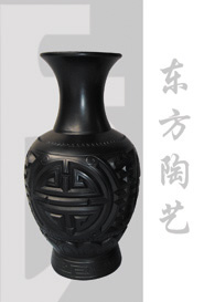 Black Ceramics Vase (Черная керамика Вазы)
