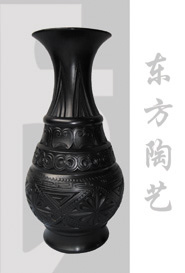 Black Ceramic Vase (Черные керамические вазы)