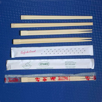  Bamboo Chopsticks (Bambus Essstäbchen)