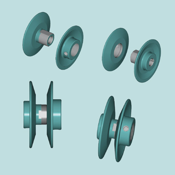  Pulley VL, VP, VM Series (Poulie VL, VP, VM Series)