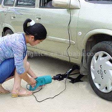  Electric Wrench Combined With Scissors Jack